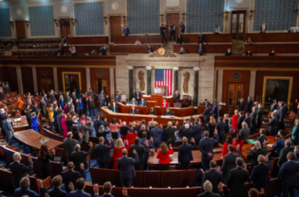 The members included in the 117th congress being sworn in on January 3, 2021 on Capitol Hill.