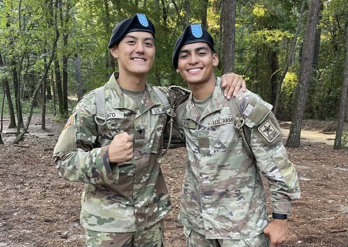 Sam Muniz joined the army over the summer and has now completed his basic training.