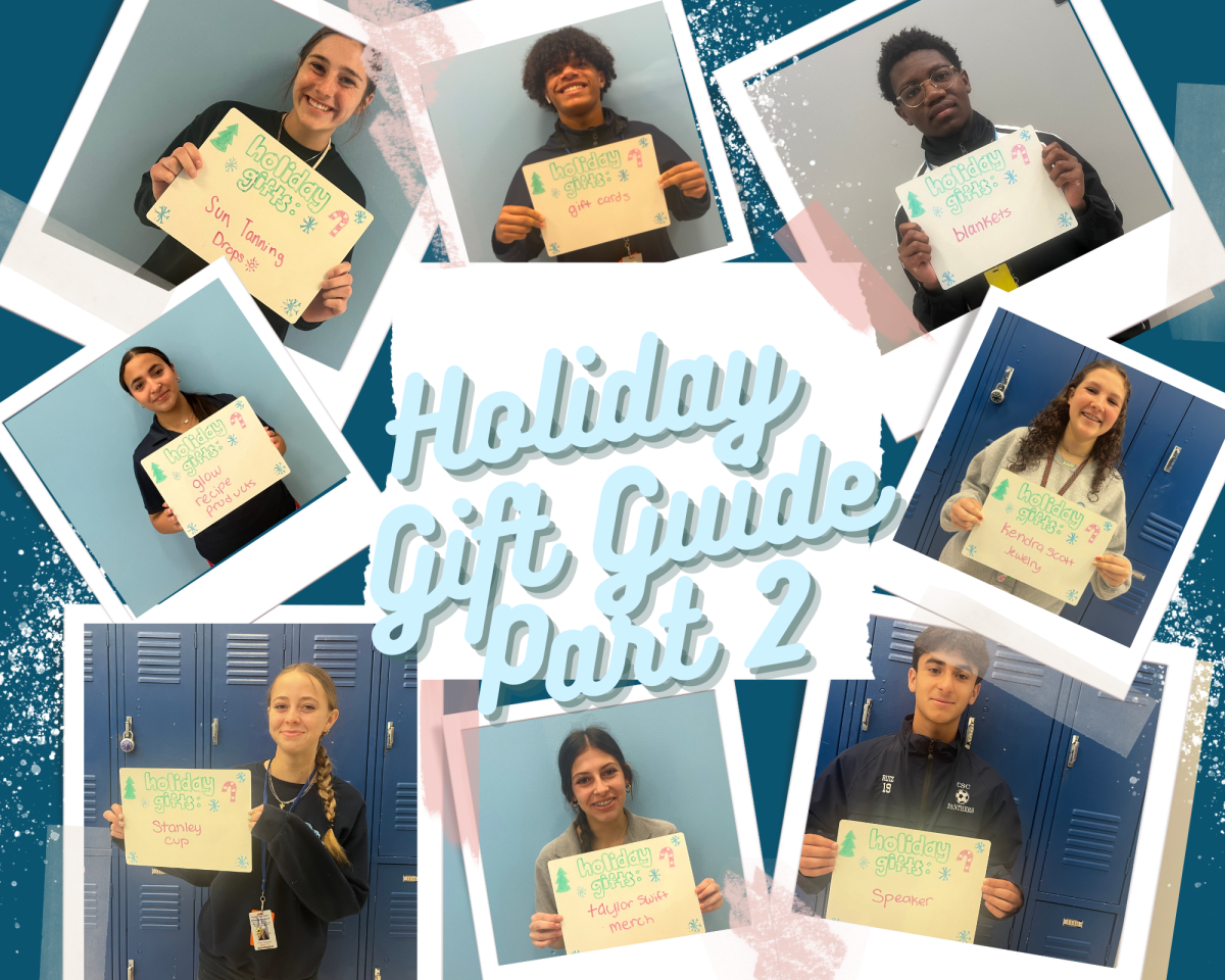 Students of CSC write their recommendations for holiday gifts.