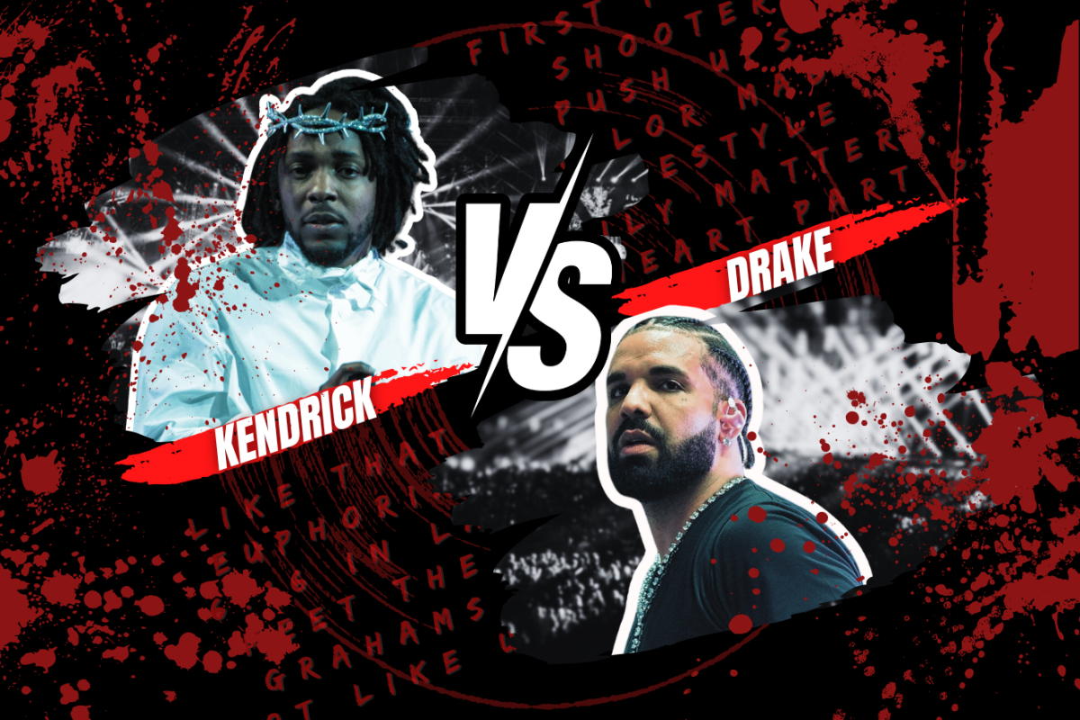 Rap titans face off: Aubrey Drake Graham and Kendrick Lamar Duckworth have been in a ongoing rap battle for weeks. Who will win in this lyrical fight as these two legends bring their A-game?