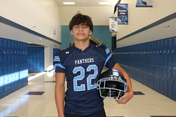 Eddie Shmandura is a dedicated member of the Panthers, bringing focus, determination, and team spirit to every game. Eddie is always ready for the challenges that lie on and off the field. Whether it’s powering through the defense or supporting his teammates, he’s been an invaluable part of the Panthers’ journey this season.