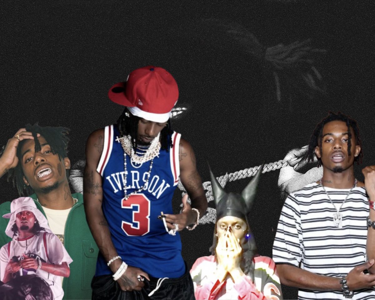 A collage of Playboi Carti.