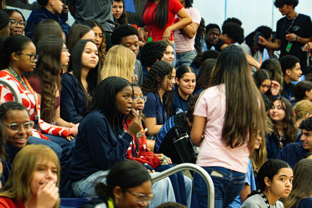 This Valentine’s Day, Interact Club organized their annual Day of Service. On this day, students rotated through various workshops, teaching valuable life skills that will help them better serve the community. Whether creating donations, practicing self care, or learning lifesaving techniques, this day taught students a lot. 