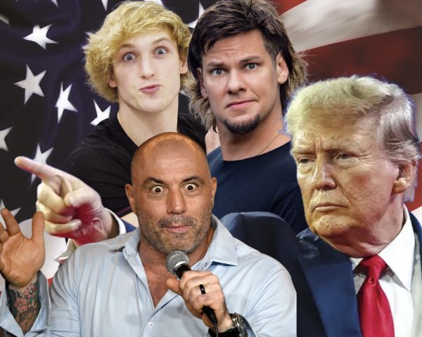 Joe Rogan, Logan Paul, Theo Von, and Donald Trump