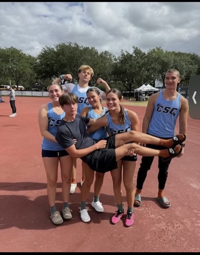 The Coral Spring Charter Track Team's district performance