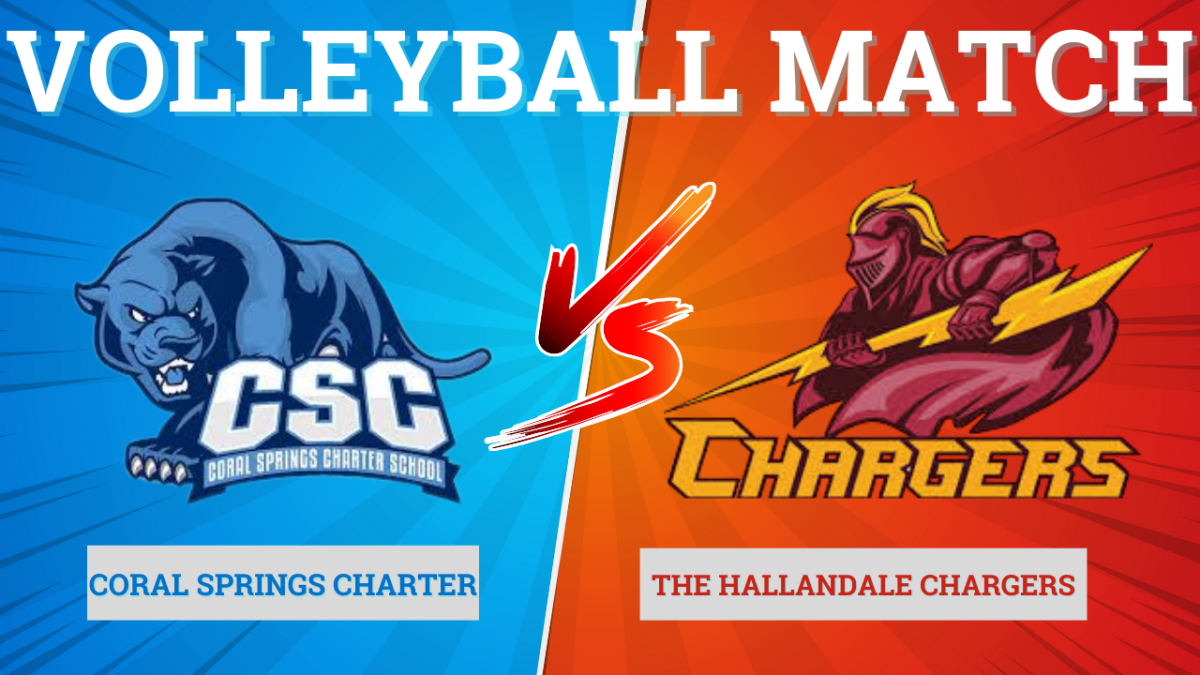 Panther Pounce: Coral Springs Charter Defeats Hallandale in Volleyball Showdown