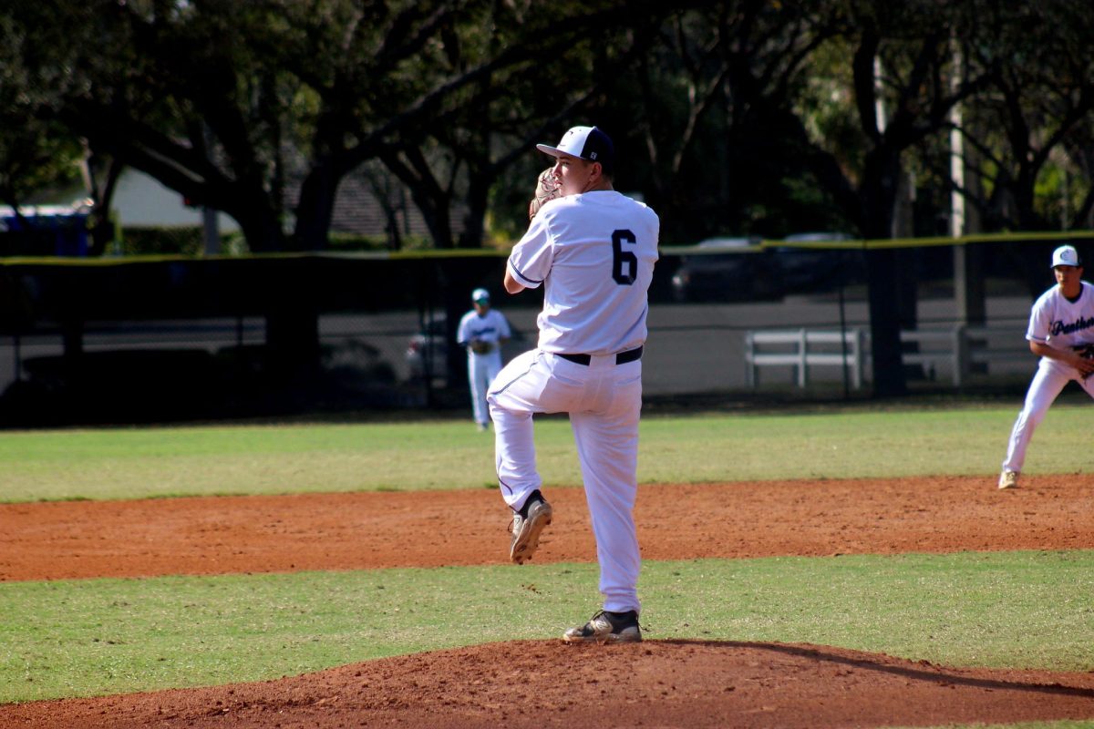 Marcelo Young on the mound.