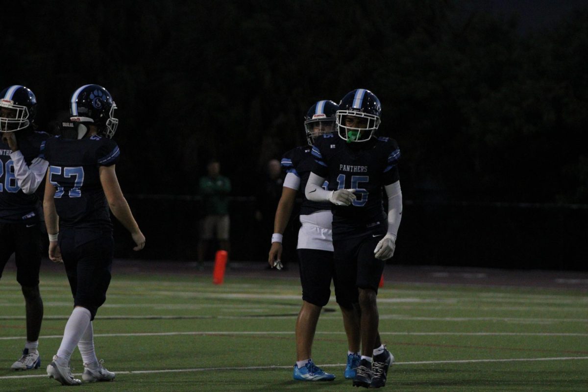 Christian during a game against Neumann high