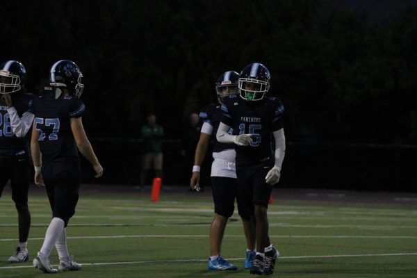 Christian during a game against Neumann high